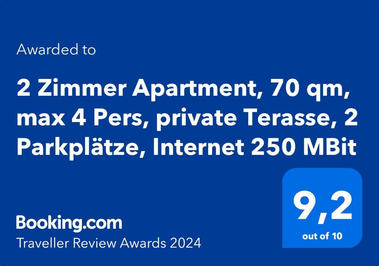2 Zimmer Apartment, 70 Qm, Max 4 Pers, Private Terasse, 2 Parkplaetze, Internet 250 Mbit Gaertringen Екстер'єр фото